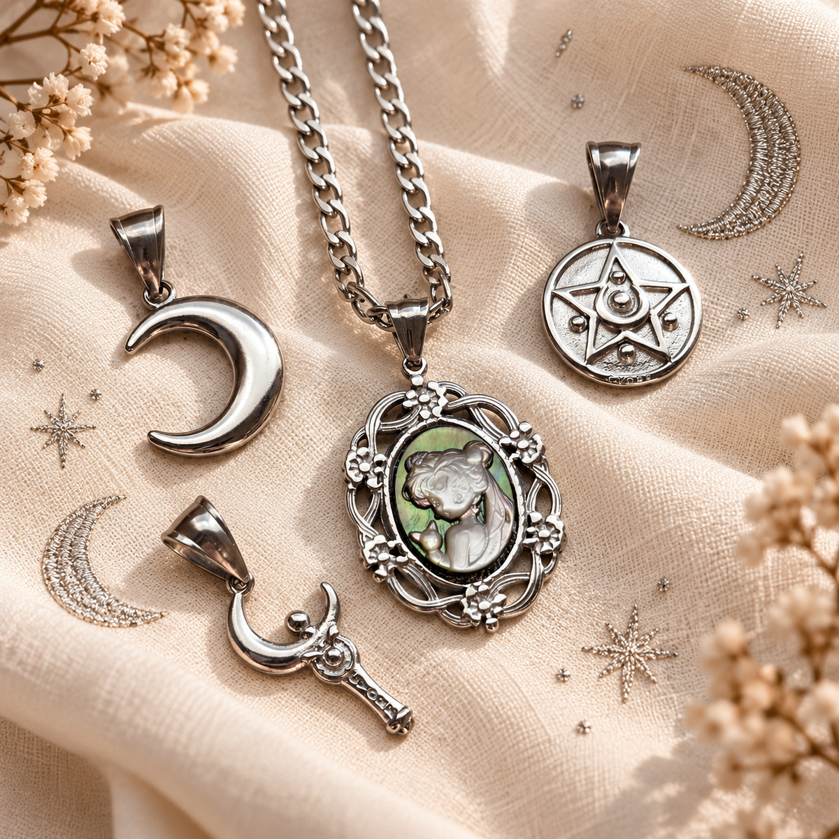 Charm Luna Bunny Silver