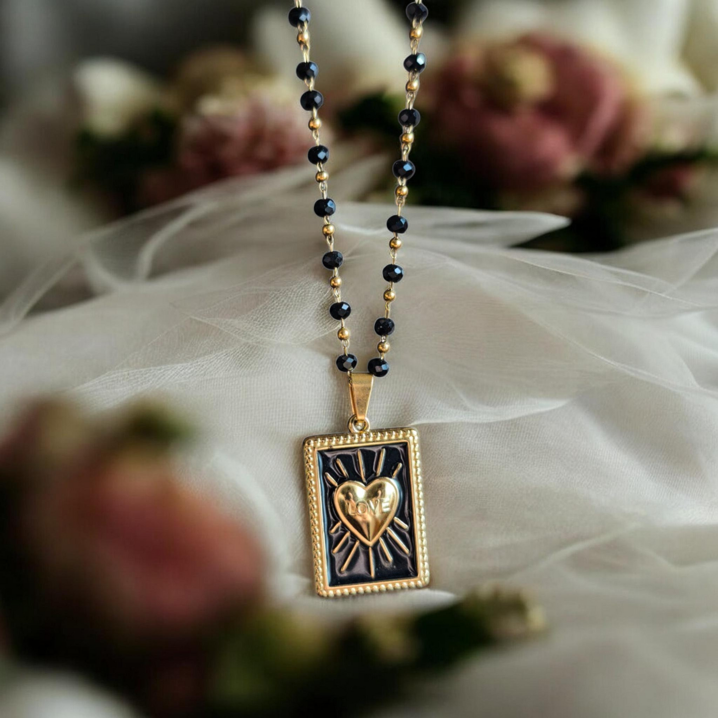 Koray Black Necklace