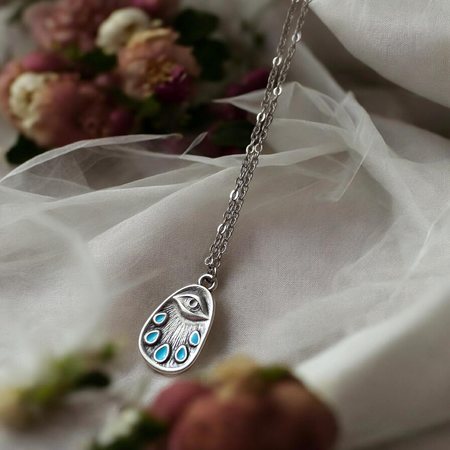 Vigilant Teardrop Necklace