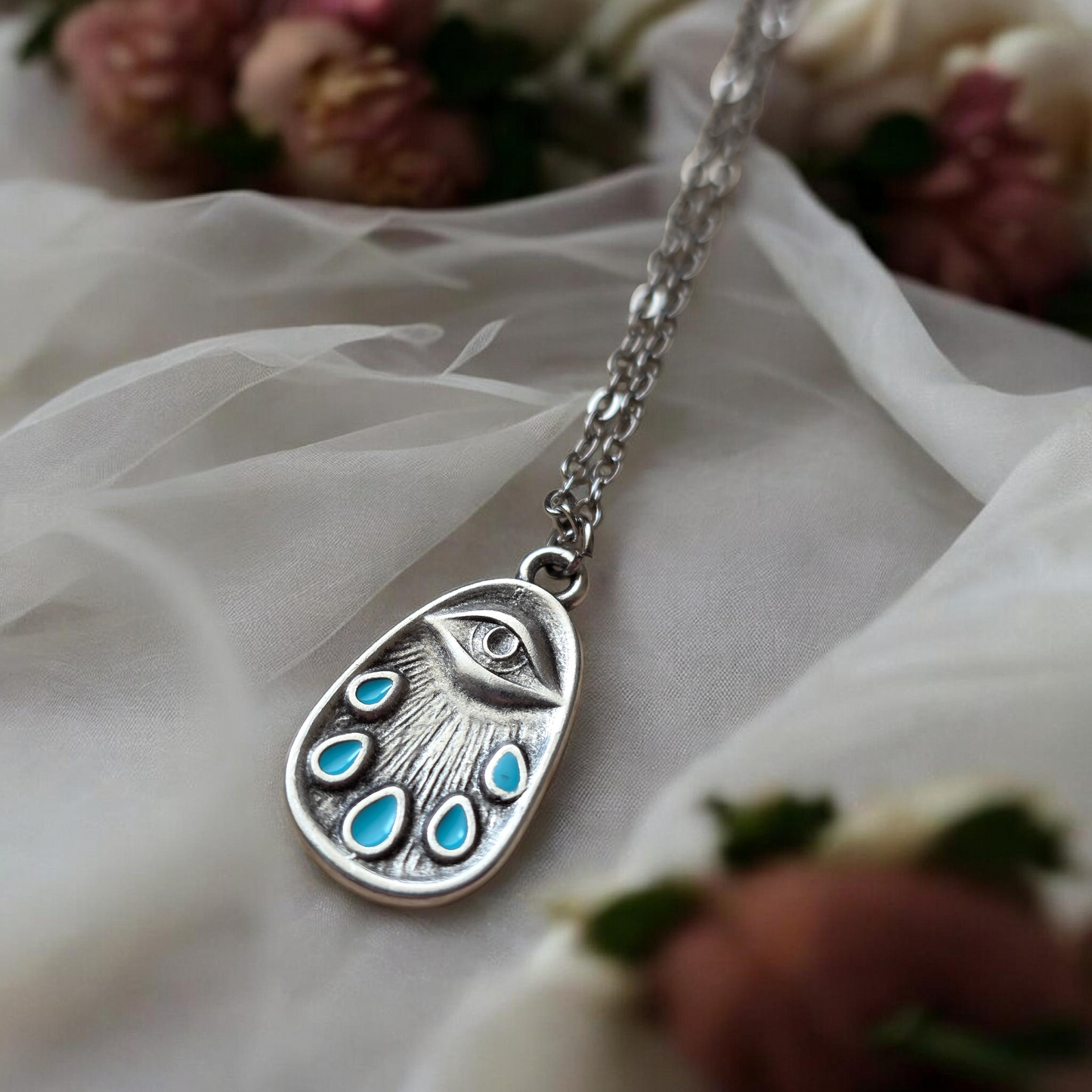 Vigilant Teardrop Necklace