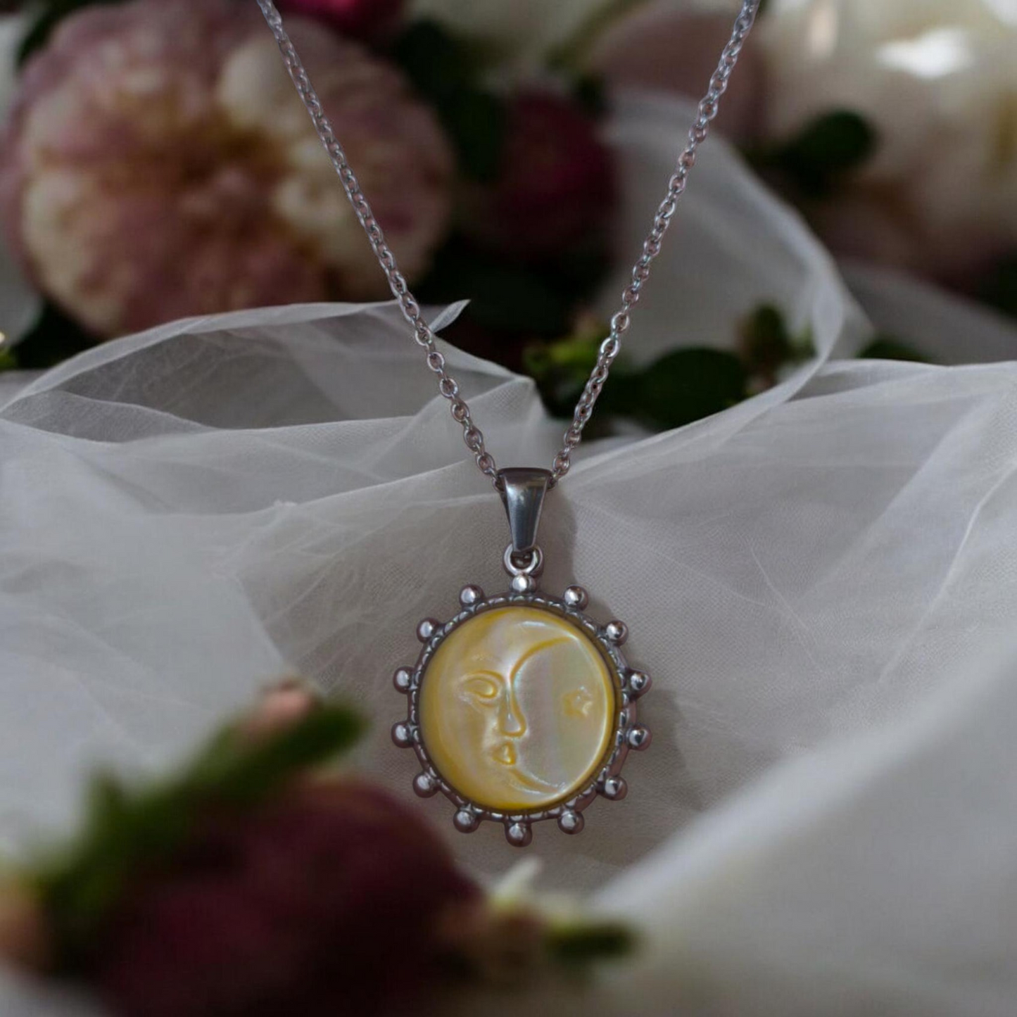 Collana White Moon Silver