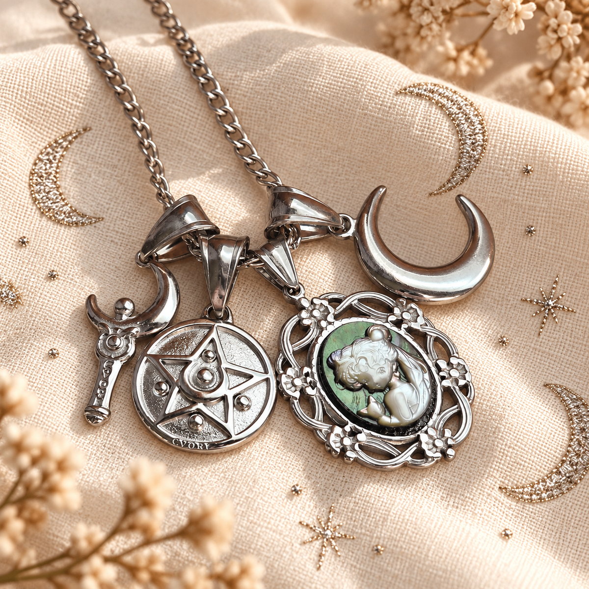 Charm Luna Bunny Silver