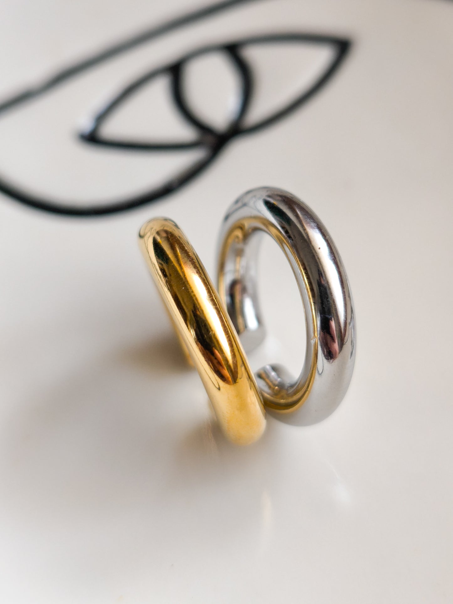 Ear Cuff Klimt Double