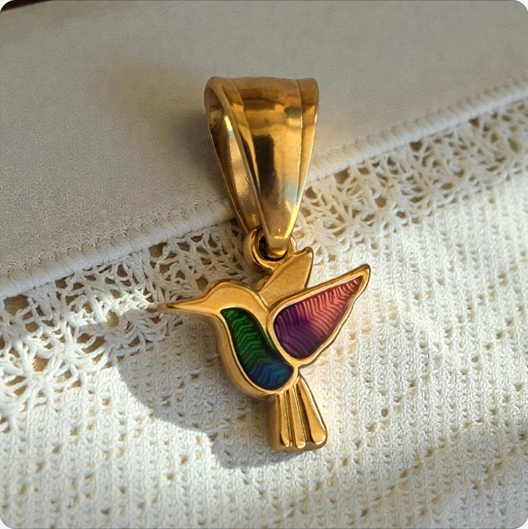 Hummingbird Charm